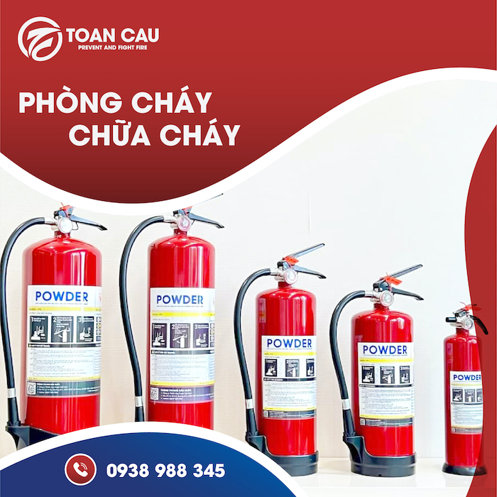 Báo giá nạp bình chữa cháy tại PCCC Toàn Cầu